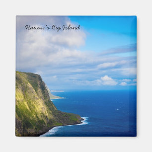 Square Magnet van Hawaï's Big Island