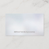 Square marmer - Golden Butterflies Visitekaartje (Achterkant)