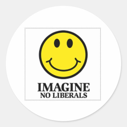 Square-med-imagine[1] Ronde Sticker (Voorkant)