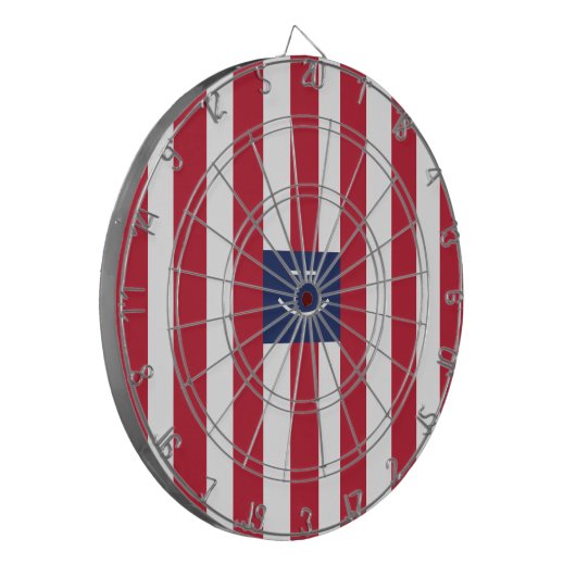 Square Metal Cage Dartboard Dartbord (Voorkant Links)
