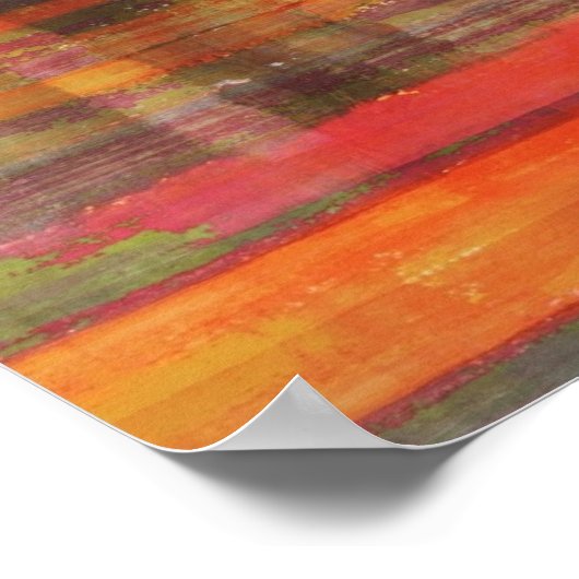 Square Modern Art Gobi Desert Poster Print (Hoek)