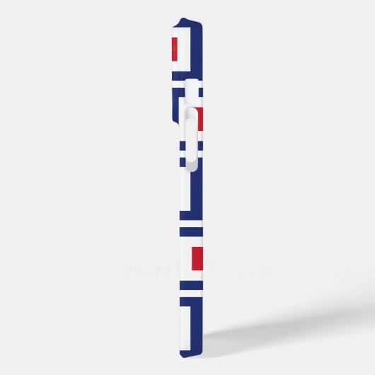 Square-modus Case-Mate iPhone Case (Achterkant / Links)