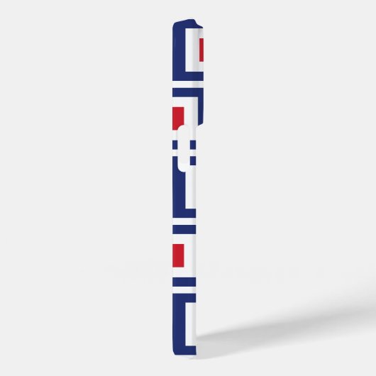 Square-modus Case-Mate iPhone Case (Achterkant / Rechts)