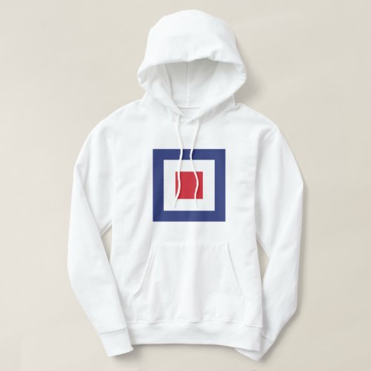 Square-modus Hoodie (Design voorkant)
