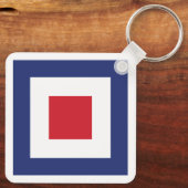 Square-modus Sleutelhanger (Achterkant)