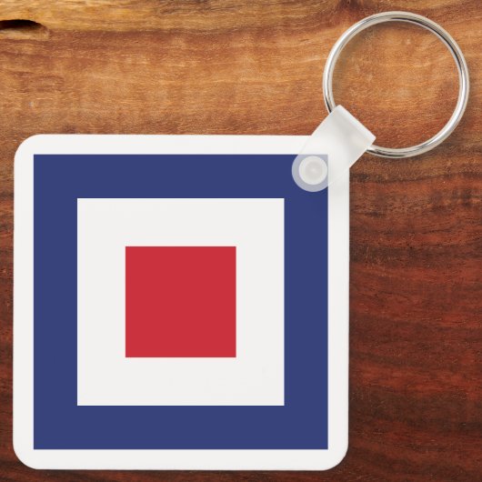 Square-modus Sleutelhanger (Achterkant)
