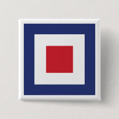 Square-modus Vierkante Button 5,1 Cm (Voorkant)