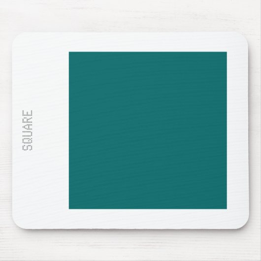 Square - Moss Green en White Muismat (Voorkant)