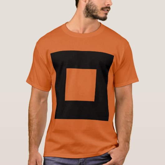 Square Motif T-shirt (Voorkant)