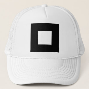 Square Motif Trucker Pet