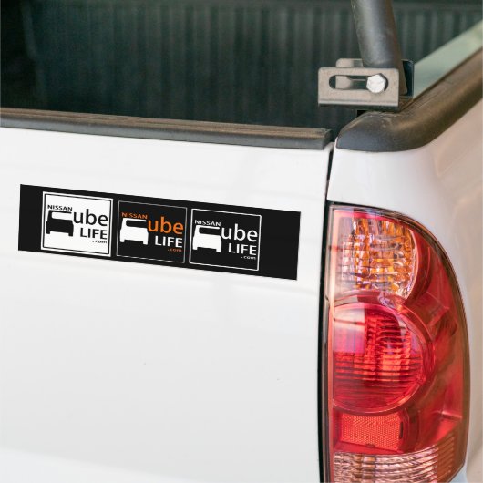 Square Nissan Cube like Stickers (Op Truck)
