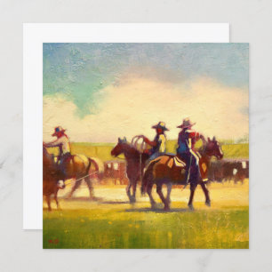 Square Note Card Bedankkaart