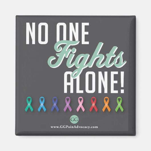 Square of Round Magnet (Voorkant)