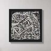 Square One, van Brian Benson Canvas Afdruk (Voorkant)