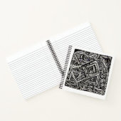 Square One, van Brian Benson, inkttekening Notitieboek (Binnen)