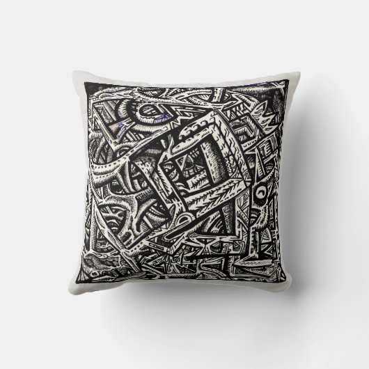 Square One, van Brian Benson Kussen (Achterkant)