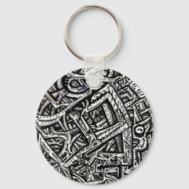 Square One, van Brian Benson Sleutelhanger