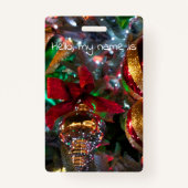 Square ornamenten badge (Voorkant)