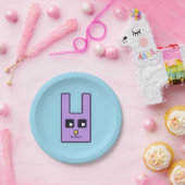 Square paaspapier Borden Papieren Bordje (Feest)