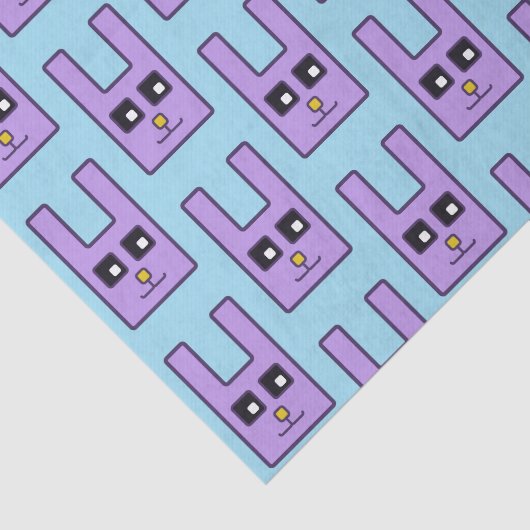 Square paaspapier tissuepapier (Detail)