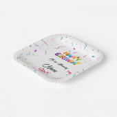 Square Paper Bord – ideaal voor verjaardagsfeestje (Gebogen)