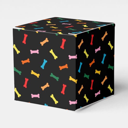 Square Party Favor Box voor Honden Bedankdoosjes (Voorkant Zijde)