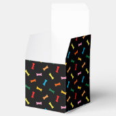 Square Party Favor Box voor Honden Bedankdoosjes (Geopend)