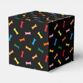 Square Party Favor Box voor Honden Bedankdoosjes (Achterkant)