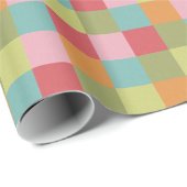 Square Patch Cadeaupapier (Rol Hoek)