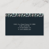 Square Pearl Tree of life Art - Abalone Leaves Visitekaartje (Achterkant)