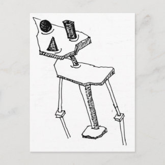 Square Peg Briefkaart