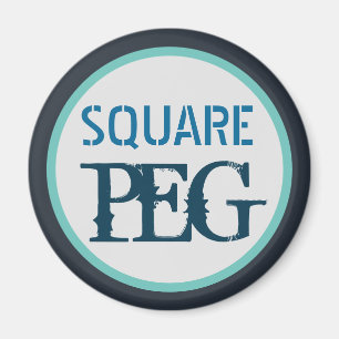 Square Peg Magneet
