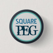 Square Peg Ronde Button 3,2 Cm (Voorkant)