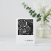 Square Photo 0114 - Classc Motorcycle Gages Visitekaartje (Staand voorkant)