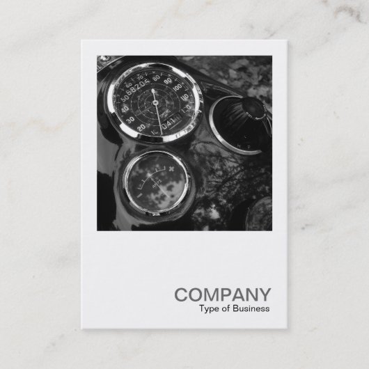 Square Photo 0114 - Classc Motorcycle Gages Visitekaartje (Voorkant)