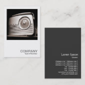 Square Photo 0118 - Old Radio Visitekaartje (Voorkant / Achterkant)