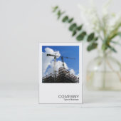Square Photo 0179 - Tower Cranes Visitekaartje (Staand voorkant)