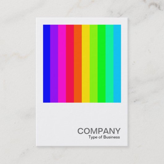 Square Photo 0184 - Color Bars 03 Visitekaartje (Voorkant)