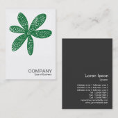 Square Photo 0213 -  ventilator - Forest Green Visitekaartje (Voorkant / Achterkant)