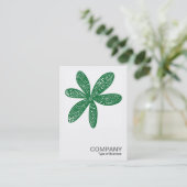 Square Photo 0213 -  ventilator - Forest Green Visitekaartje (Staand voorkant)