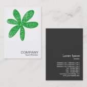 Square Photo 0214 -  ventilator - groen gras Visitekaartje (Voorkant / Achterkant)