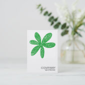 Square Photo 0214 -  ventilator - groen gras Visitekaartje (Staand voorkant)