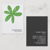 Square Photo 0215 -  ventilator - Avocado Green Visitekaartje (Voorkant / Achterkant)