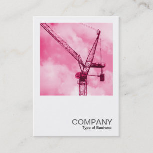 Square Photo 0246 - Pink Crane Visitekaartje