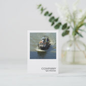 Square Photo 0251 - Little Trawler Visitekaartje (Staand voorkant)