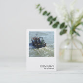 Square Photo 0252 - Little Trawler II Visitekaartje (Staand voorkant)