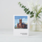 Square Photo 0256 - Pierhead Building Cardiff, Wal Visitekaartje (Staand voorkant)
