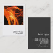 Square Photo 0280 - Fractal Flame Visitekaartje (Voorkant / Achterkant)
