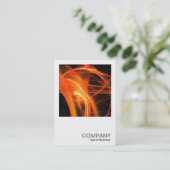 Square Photo 0280 - Fractal Flame Visitekaartje (Staand voorkant)
