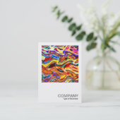 Square Photo 0299 - Color Mix 01 Visitekaartje (Staand voorkant)